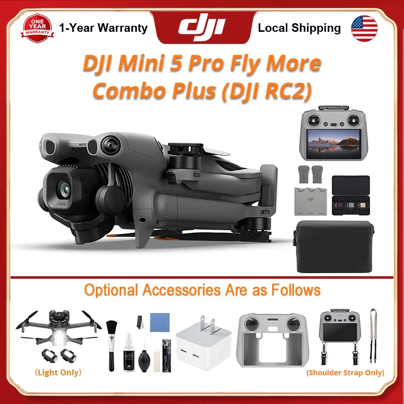 Drone Gimbal 3 Axis - DJI Mini 5 Pro Fly More
