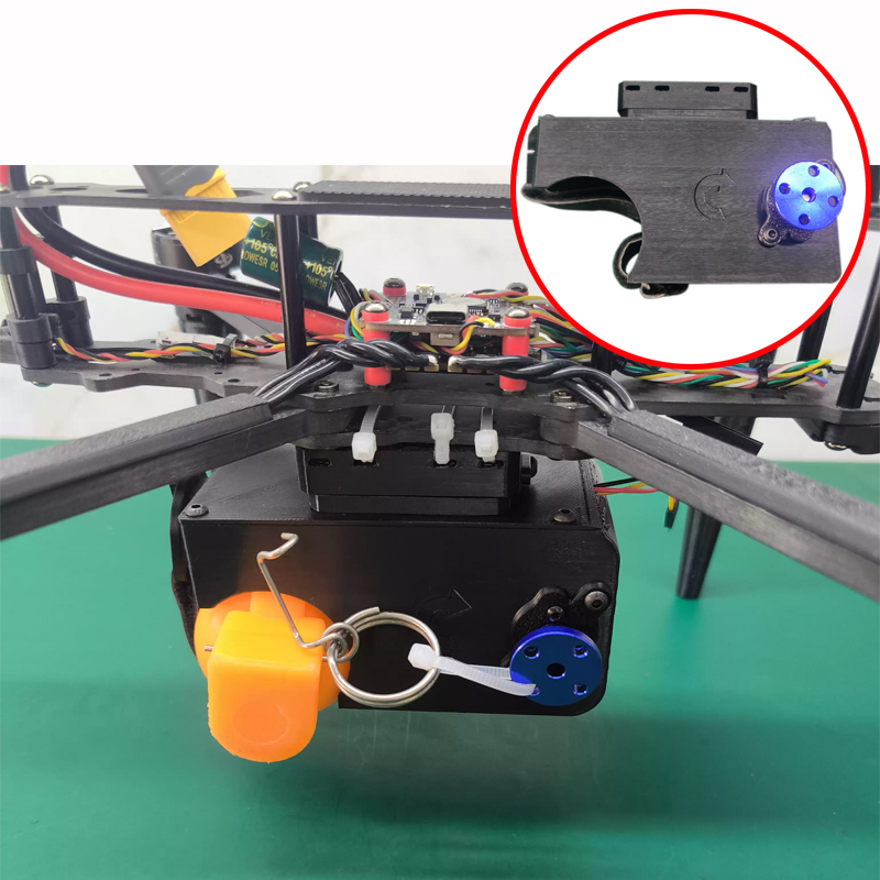 Drone Gimbal 2 Axis - Dispositivo di sgancio aereo integrato con