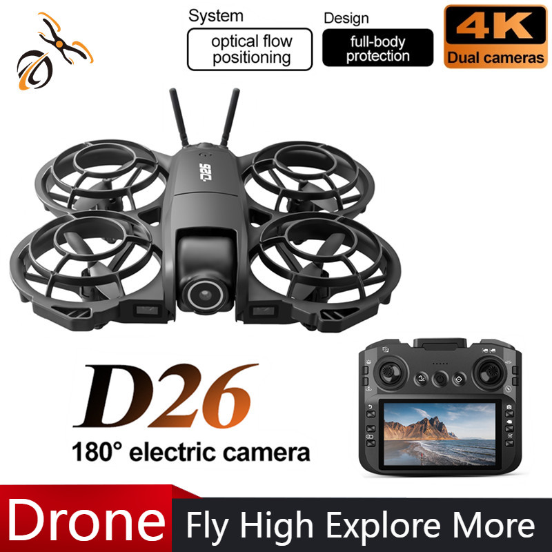 Drone D26 4K HD Aereo 180° °   - Drone Gimbal Case recensione e prezzo